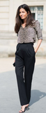Prada black tailored trousers Size 8UK
