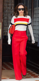 Michael Kors trousers with ivory military stripe Size 6UK