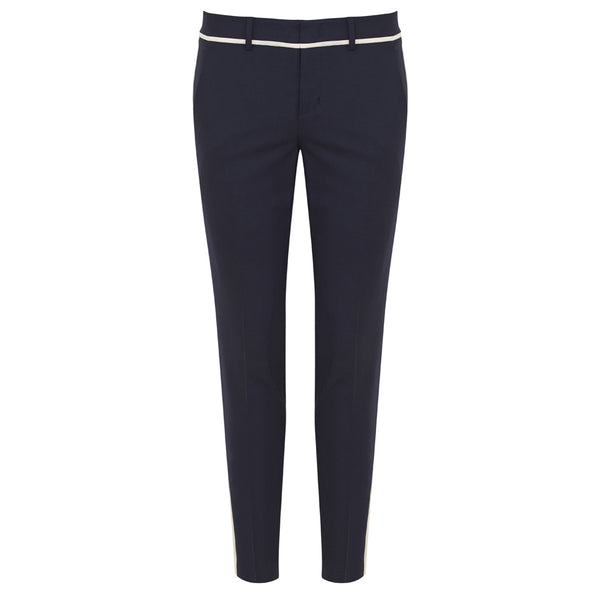 Vince navy military stripe trousers Size 6UK