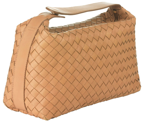 Bottega Veneta camel Intrecciato bag