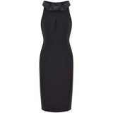 Moschino black shift dress Size 8UK