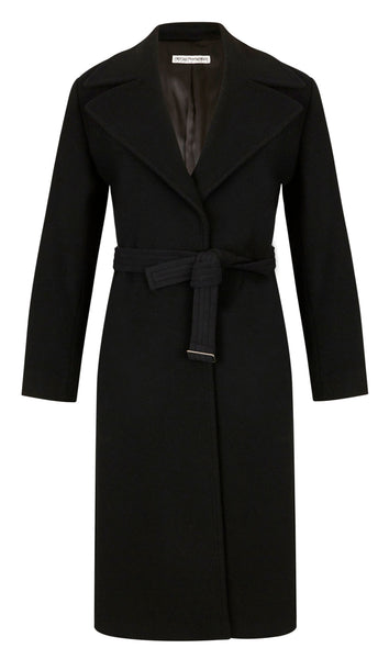 Emporio Armani black coat Size 14UK