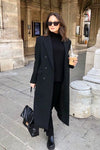 Prada black wool coat Size 10UK