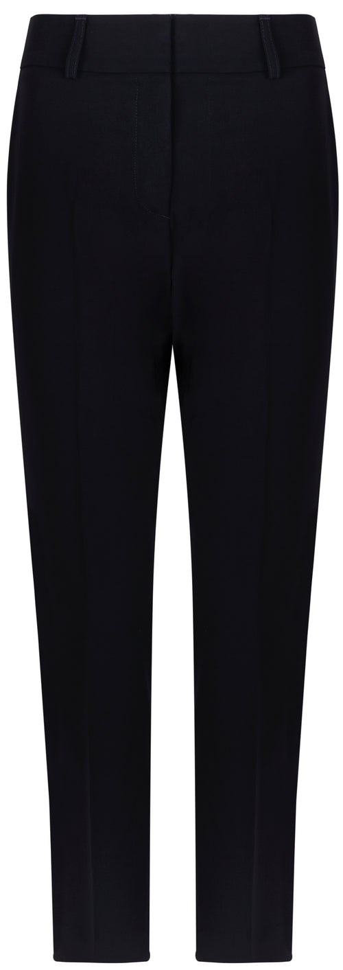 Boss Hugo Boss navy cropped trousers Size 8UK