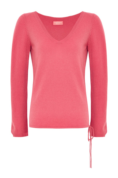 Zadig & Voltaire coral pink cashmere sweater Size S