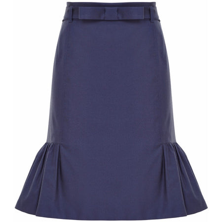 Yves St. Laurent velvet pleated skirt Size 8UK