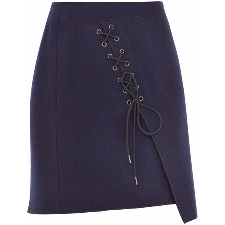 Yves St. Laurent velvet pleated skirt Size 8UK