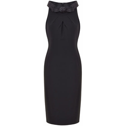 Moschino black shift dress Size 8UK