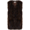 Layers Paris fox fur gilet Size M
