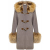 Vicedomini taupe cashmere cardigan Size M