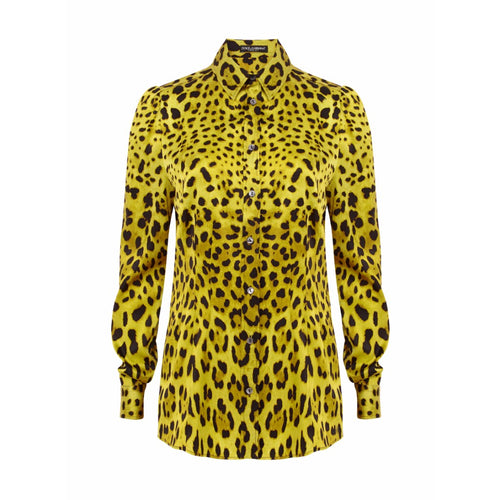 Dolce & Gabbana leopard print blouse Size 14UK