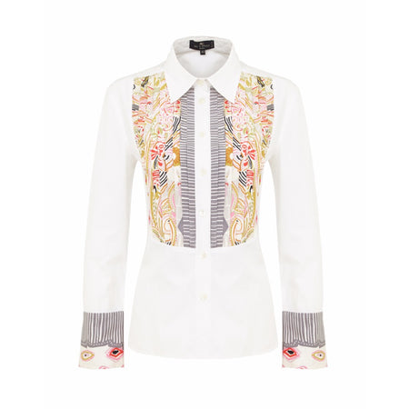 Erdem floral silk blouse Size 8UK