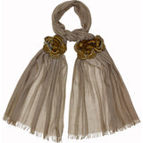 Fendi cashmere/silk scarf