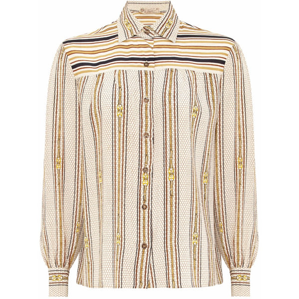 Gucci vintage silk shirt Size 14UK