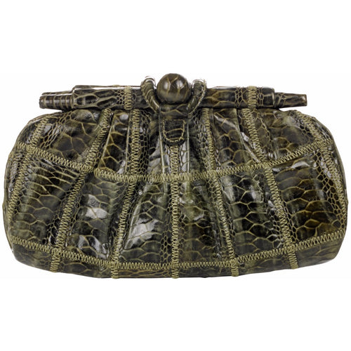 Franzisca Hubener mock croc handbag