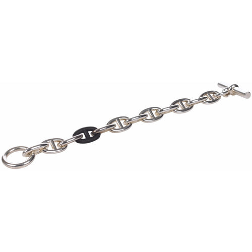 Hermès silver bracelet