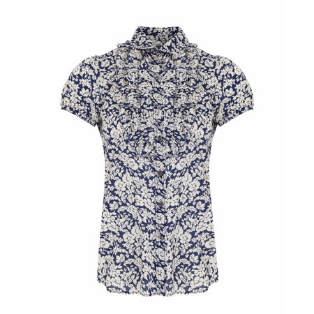 Erdem floral silk blouse Size 8UK