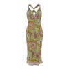 Etro paisley silk dress Size 10UK