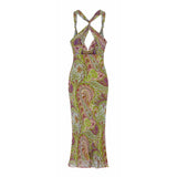 Etro paisley silk dress Size 10UK
