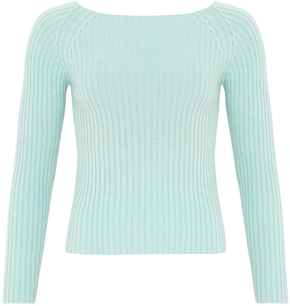 Gucci turquoise cashmere sweater Size S