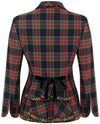 Emanuel Ungaro tartan wrap skirt Size 12UK