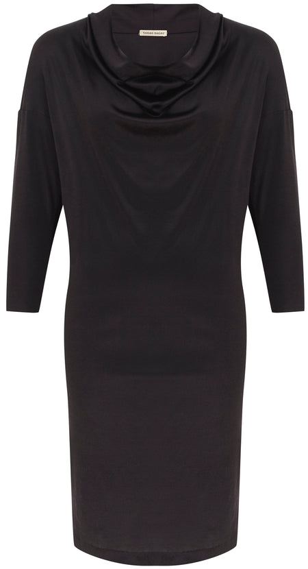 Moschino black shift dress Size 8UK