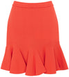 Carven coral red skirt Size 10UK