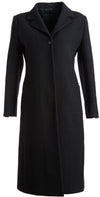 Prada black wool coat Size 10UK