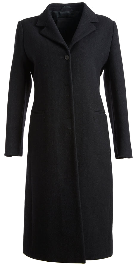 Emporio Armani black coat Size 14UK