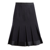 Bamford navy pleated skirt Size 10UK
