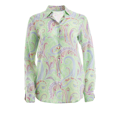 Erdem floral silk blouse Size 8UK