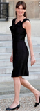Moschino black shift dress Size 8UK