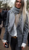 Stella McCartney grey blazer Size 8UK