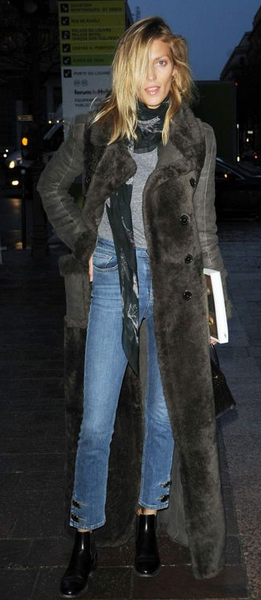 Anna shearling coat Size M