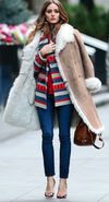 Prada camel shearling coat Size 10UK