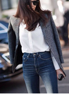 Stella McCartney grey blazer Size 8UK