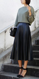 Christian Dior accordion pleated skirt Size 10UK