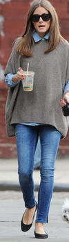 Anya Hindmarch taupe leather tote bag