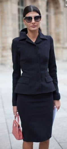 Chanel black jacket Size 6UK