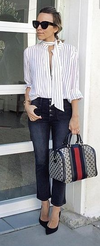 Yves St. Laurent silk blouse Size 8UK