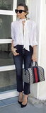 Yves St. Laurent silk blouse Size 8UK