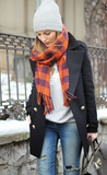 Jardin des Orangers cashmere scarf