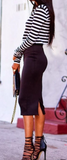 Yves St. Laurent velvet skirt Size 14UK