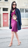 Yves St. Laurent velvet skirt Size 14UK