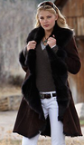Paris Shearling coat Size 10UK