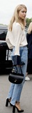 Yves St. Laurent pleated silk blouse Size 6UK