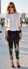 Yves St. Laurent pleated silk blouse Size 6UK