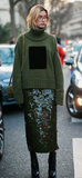 Yves St Laurent sequin skirt Size 10UK