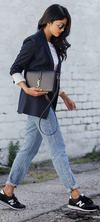 Yves St. Laurent navy jacket Size 8UK