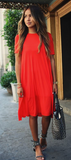 Giambattista Valli coral red dress Size 10UK